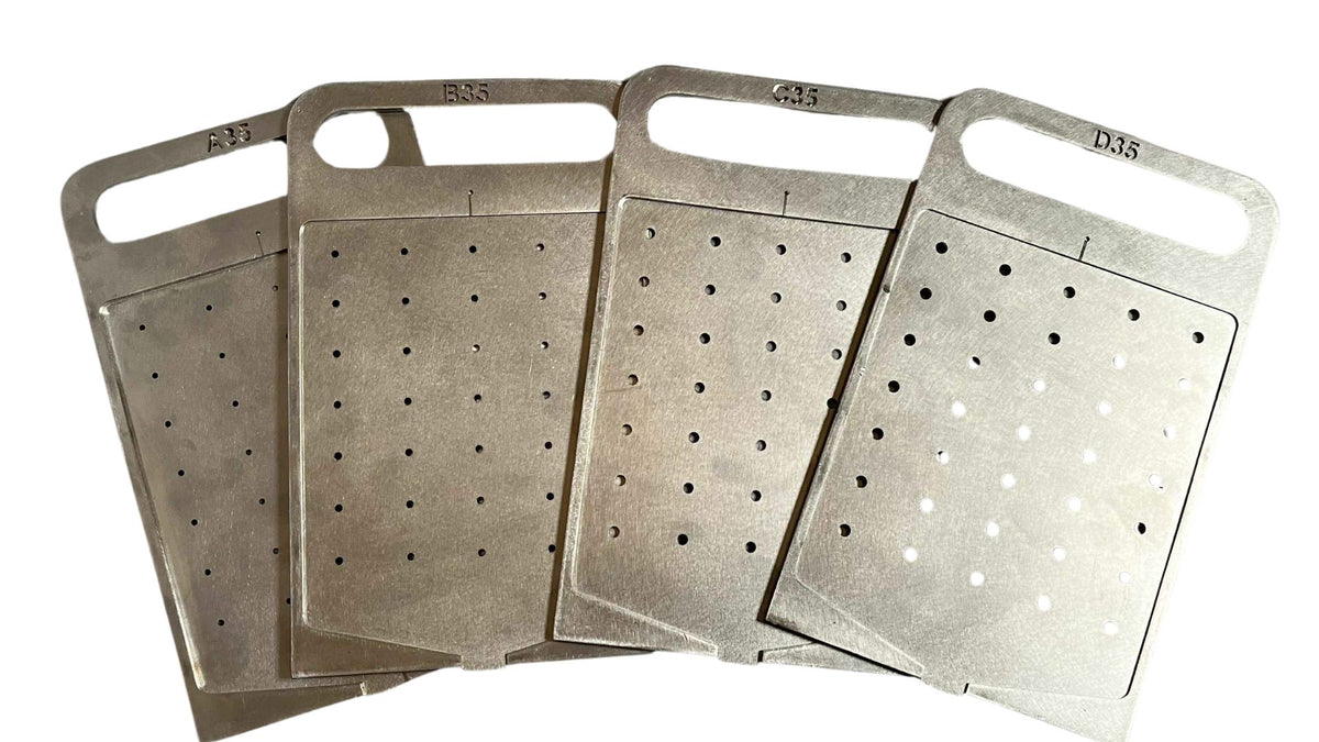 Plaques interchangeables pour semoir Spidsem