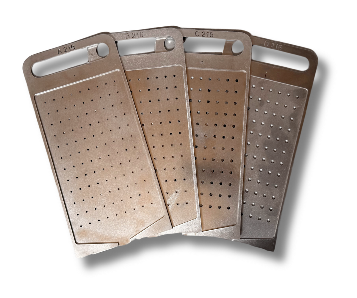 Plaques interchangeables pour semoir Spidsem