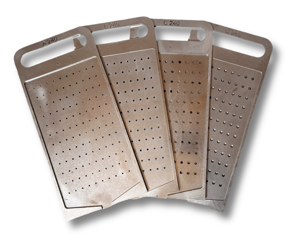 Plaques interchangeables pour semoir Spidsem