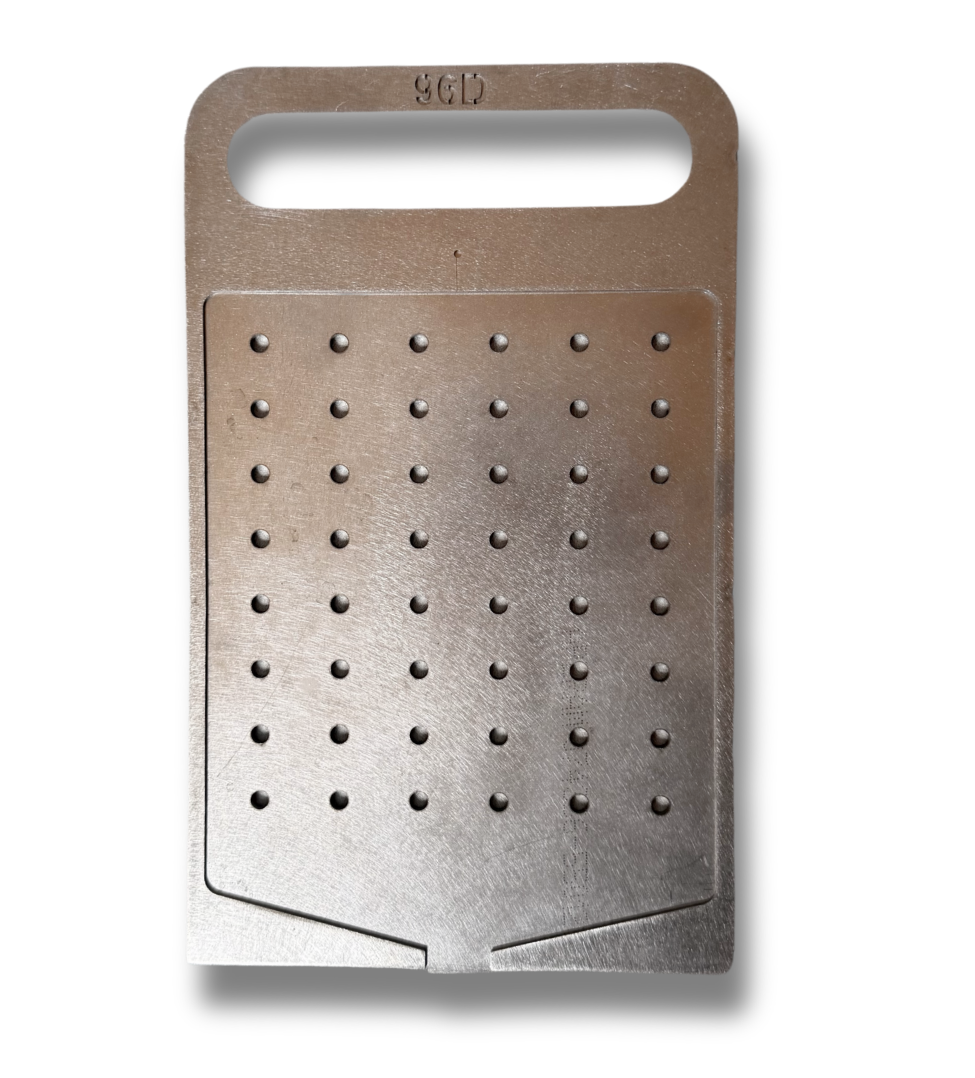 Plaques interchangeables pour semoir Spidsem