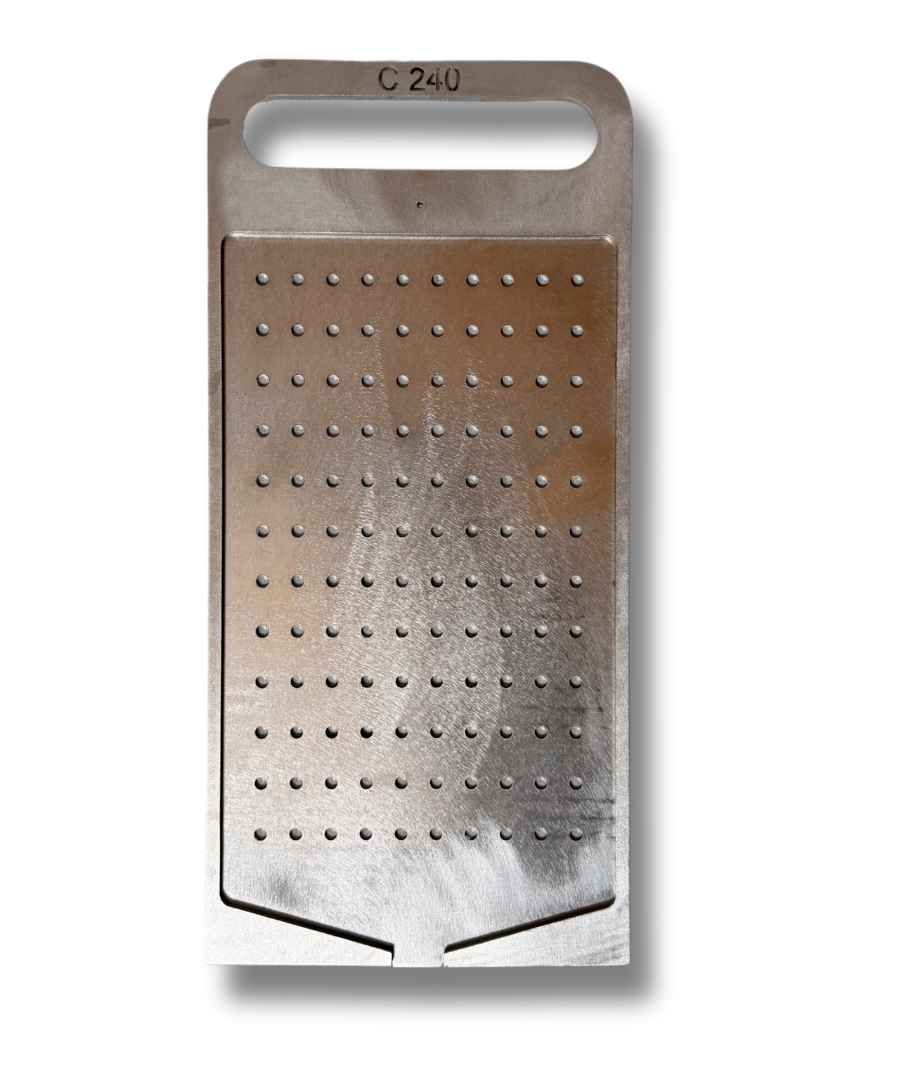 Plaques interchangeables pour semoir Spidsem
